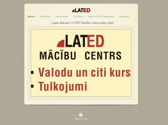 LATED mācību centrs, 